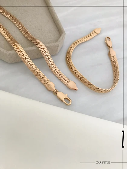گردنبند بافت ظریف