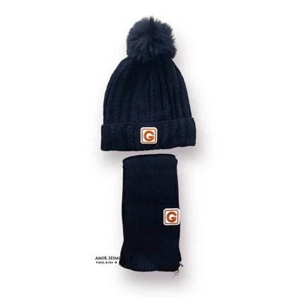 کلاه و شالگردن وارداتی طرح G