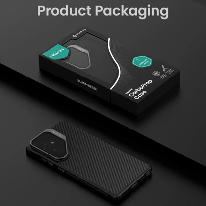 قاب مگنتی سامسونگ S25 Ultra نیلکین Nillkin مدل CarboProp با محافظ لنز