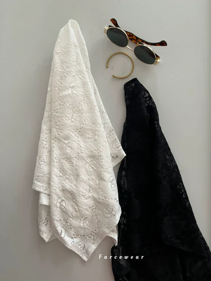 مینی اسکارف گیپور دخترانه کد 1006