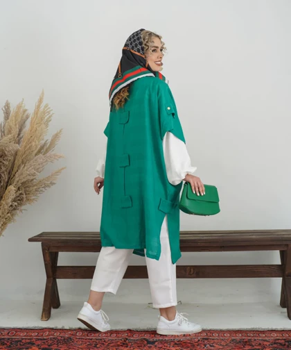 وست و شومیز مدل پرچی