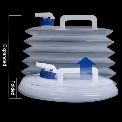 گالن آب تاشو 10 لیتری