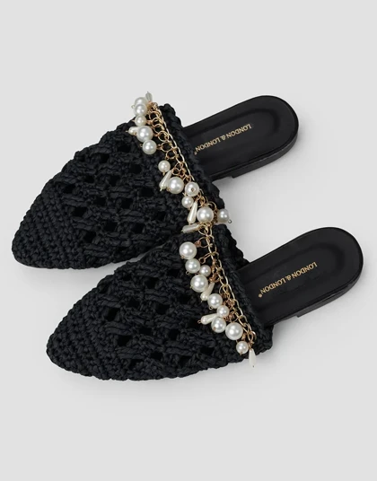 روی بافت مروارید دار