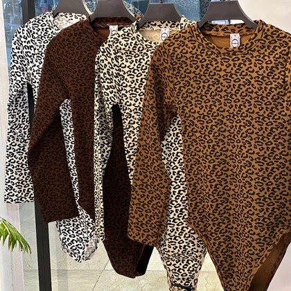 بادی کبریتی یقه گرد پلنگی