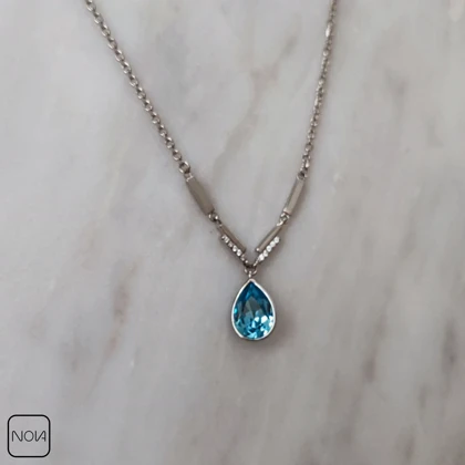 گردنبند نقره سواروسکی