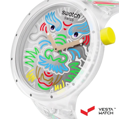 ساعت مچی مردانه و زنانه سواچ SWATCH مدل SB05Z102