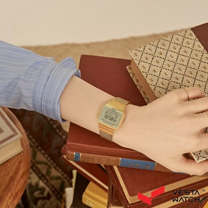 ساعت مچی مردانه و زنانه کاسیو CASIO مدل A700WMG-9ADF