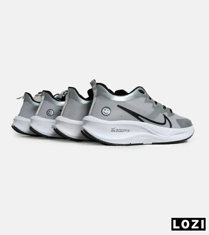 کفش کتانی بزرگ پا طوسی NIKE zoom x smiley