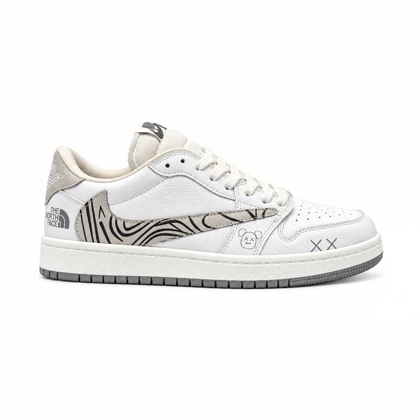 کفش و کتانی مردانه مدل نایک ترویس NIKE TRAVIS رنگ مشکی طوسی کد 30280