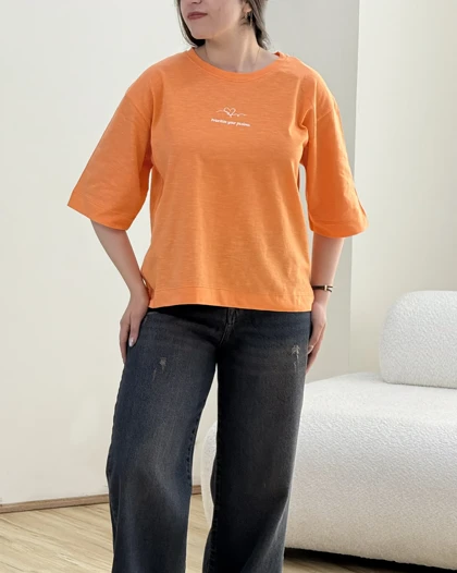 تیشرت چاپی قلبی