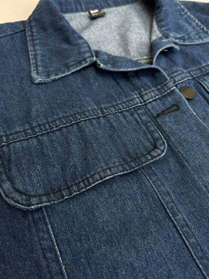 ست کت و شلوارک جین کد 3636