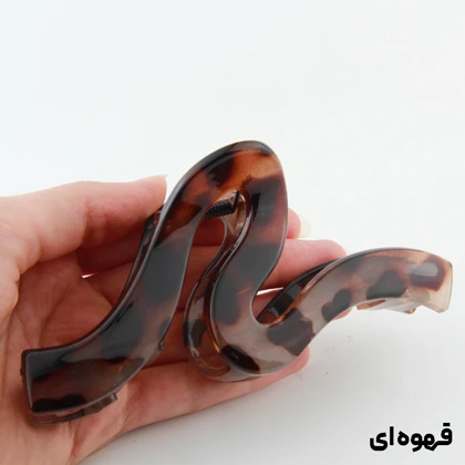 کلیپس دخترانه مدل موج خال‌خالی