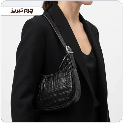 کیف چرم رودوشی زنانه کد BK136