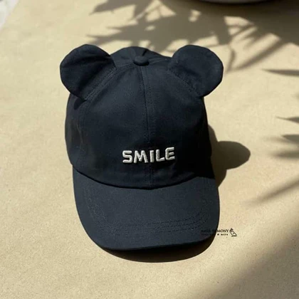 کلاه بیسبالی بچگانه طرح SMILE