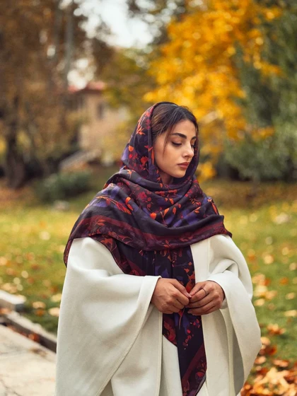 روسری نخی R646
