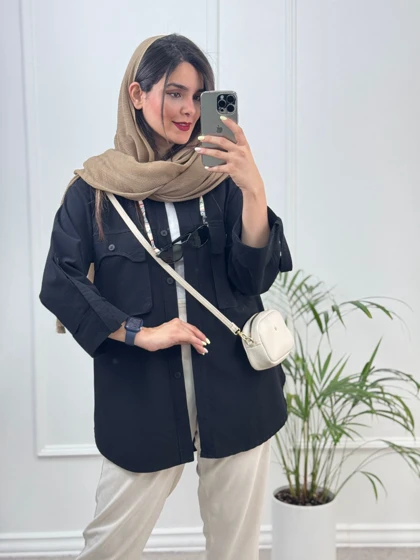 مانتو لینن پنبه نوازش