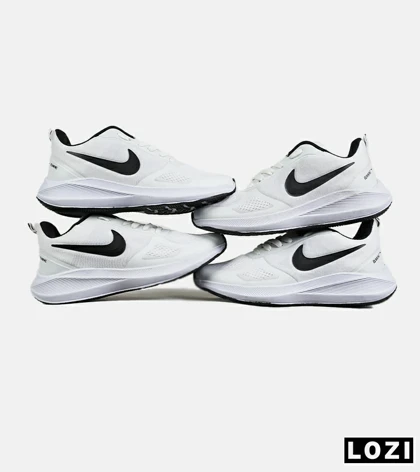 کفش کتانی مردانه و زنانه سفید مشکی Nike guide 10