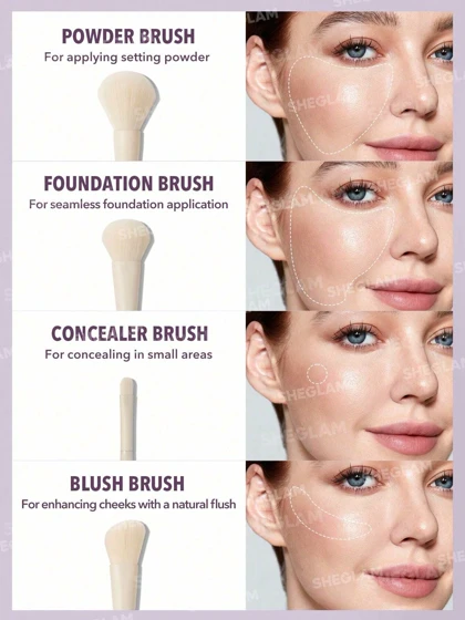 ست براش حرفه‌ای شیگلم مدل Pro Core Brush Kit