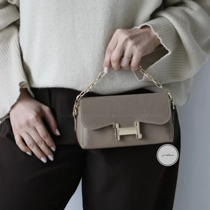 کیف زنانه مجلسی جیر مدل لوین