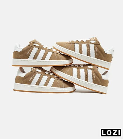 کفش کتانی مردانه و زنانه قهوه ای ADIDAS Campus