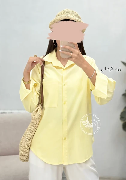 شومیز مانتویی مرجان