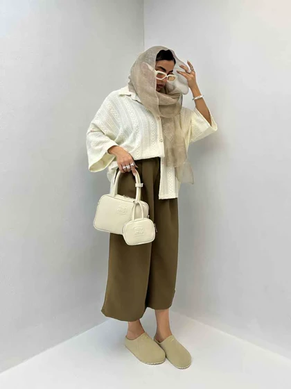 شومیز آستین دکمه