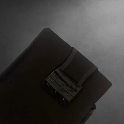 بادی نخی یقه سه سانت مشکی مه جامه