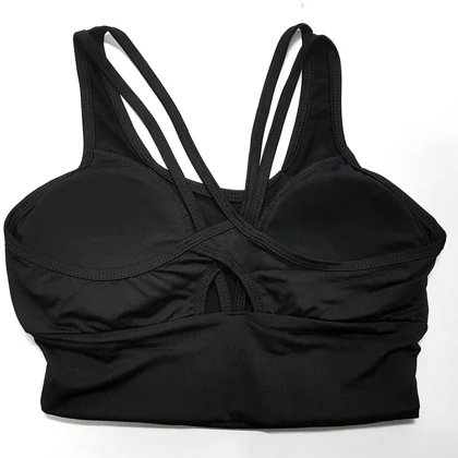 نیم‌تنه ورزشی مشکی پددار 105485