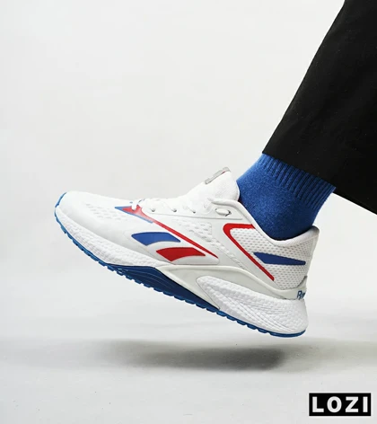 کفش کتانی سفید آبی قرمز REEBOK Speed 21 TR