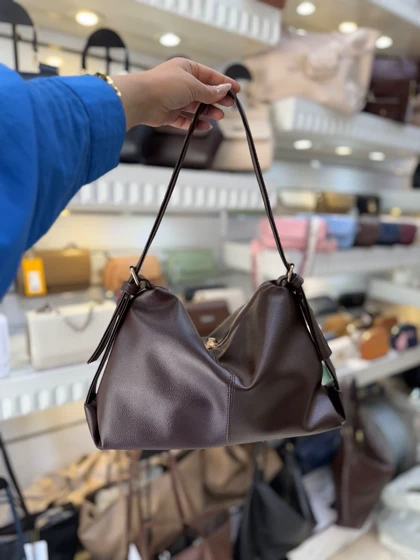 کیف دوشی چرمی دخترانه و زنانه نازگل