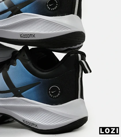 کفش کتانی مردانه سفید آبی NIKE AIR zoomx