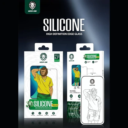 گلس شفاف آیفون 14 پرو گرین لاین Green Lion GN3DSHD14P