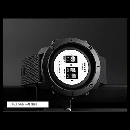 ساعت مچی اورجینال اسکمی skmei 1486 بند مشکی مدل کنتوری با جعبه و گارانتی یکساله