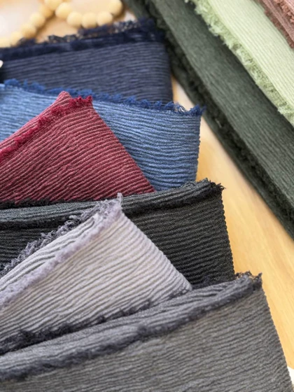 1515- شال ملانژ پلیسه