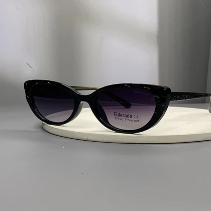عینک آفتابی زنانه الدرادو با فریم کائوچو استات و لنز پلی‌کربنات پلاریزه UV400 Eldorado Polarized