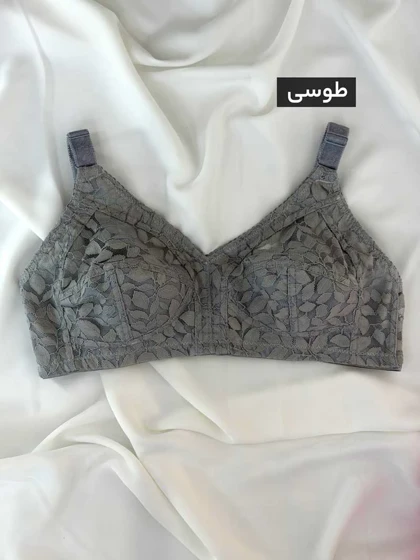 سوتین دانتل برگی زیرنخ رایکان کد 20872009