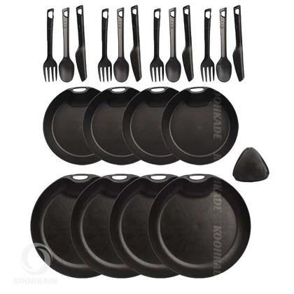 ست ظروف LIFECAMP مدل 21 تکه 4 نفره