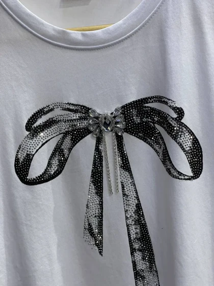 تیشرت پاپیون