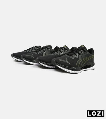 کفش کتانی ورزشی مشکی سبز مردانه PUMA