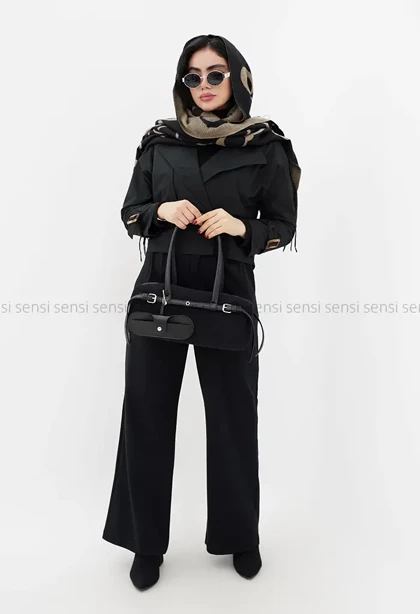 ترنچ کت کتان زارا آستر دار@کد1004696