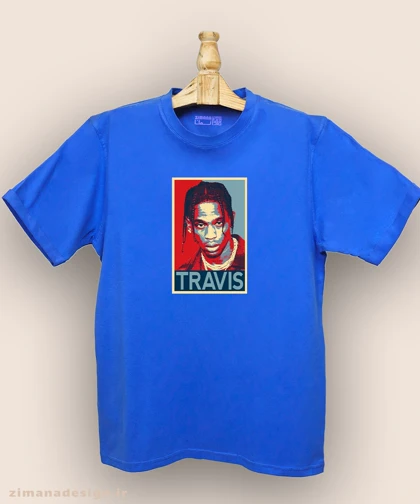تیشرت مردانه و زنانه طرح تراویس اسکات کد 942