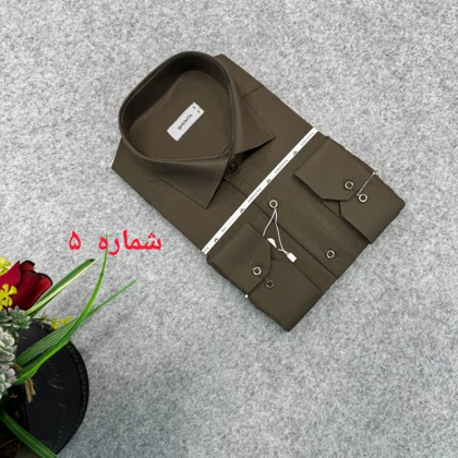 پیراهن ساده مردانه قواره کلاسیک _ استین بلند