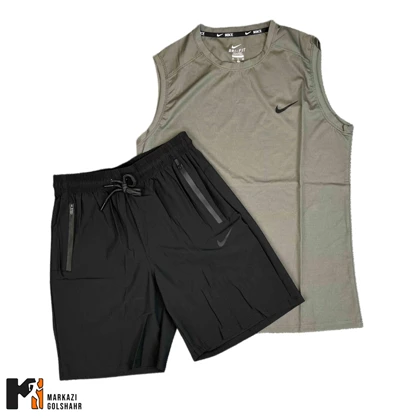 ست حلقه‌ای شلوارک مردانه نایک کد 8151