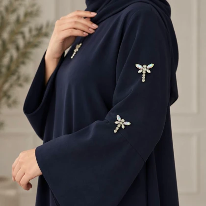 عبا ژاکلین سونیا سرمه ای