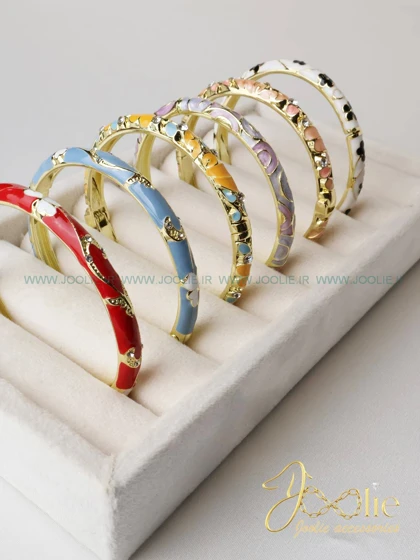 بنگل زنانه میناکاری کدB2128