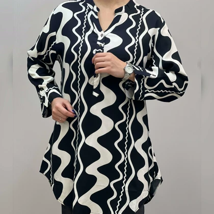 تونیک نخی جلو بسته