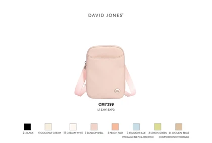 کیف دوشی زنانه دیوید جونز مدل David Jones CM7399