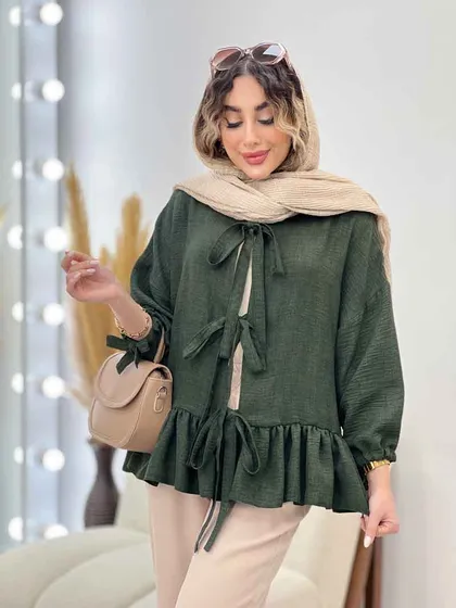 شومیز چین‌دار دلربا