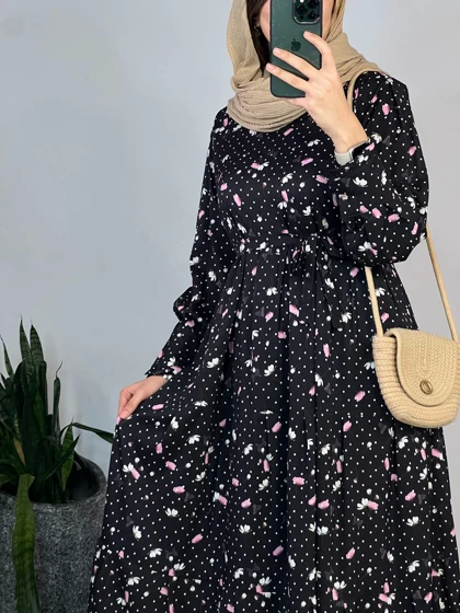 پیراهن مانتویی لاله 1