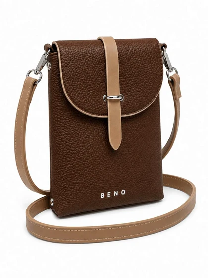 کیف دوشی/موبایل زنانه بنو مدل سامینا کد BENO 5139